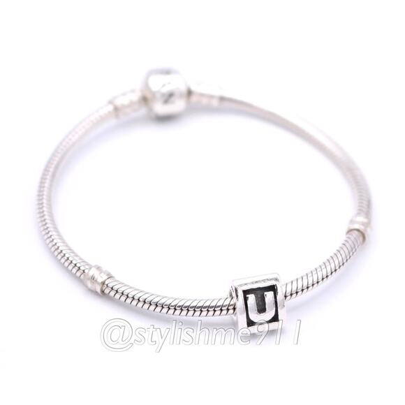 Authentic PANDORA Alphabet Letter - U - Picture 5 of 12